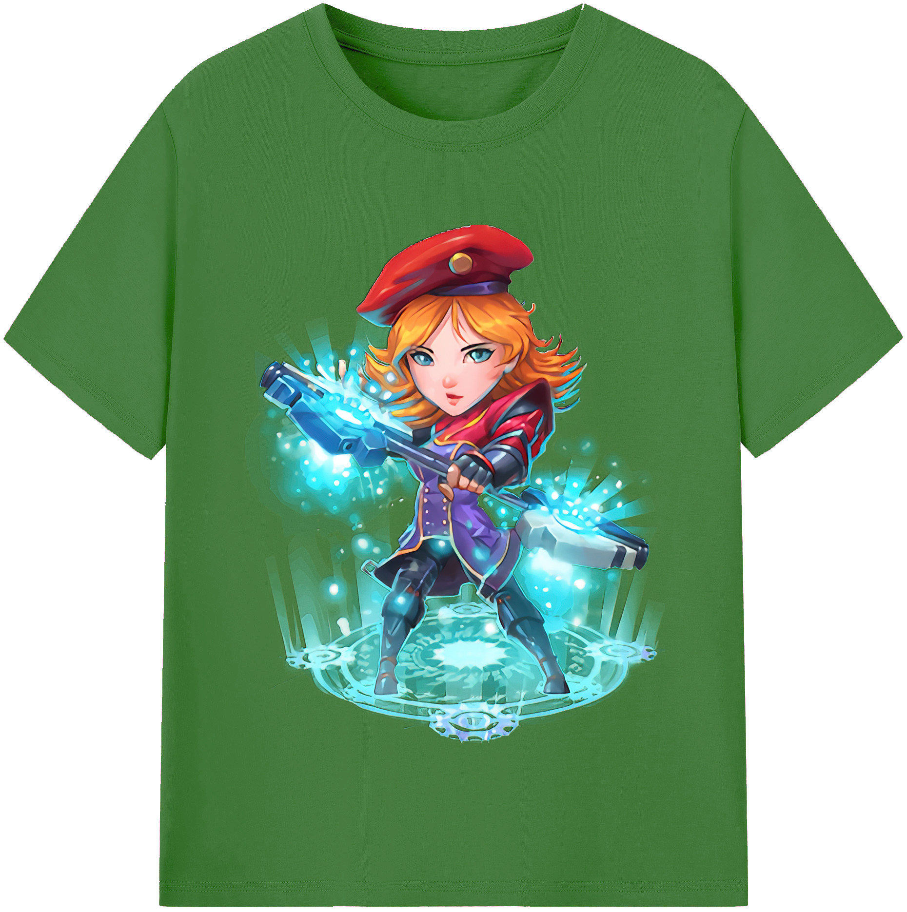 （画像用） リーグ・オブ・レジェンド League of Legends LOL レディースカジュアルプリントTシャツ（綿100％）
